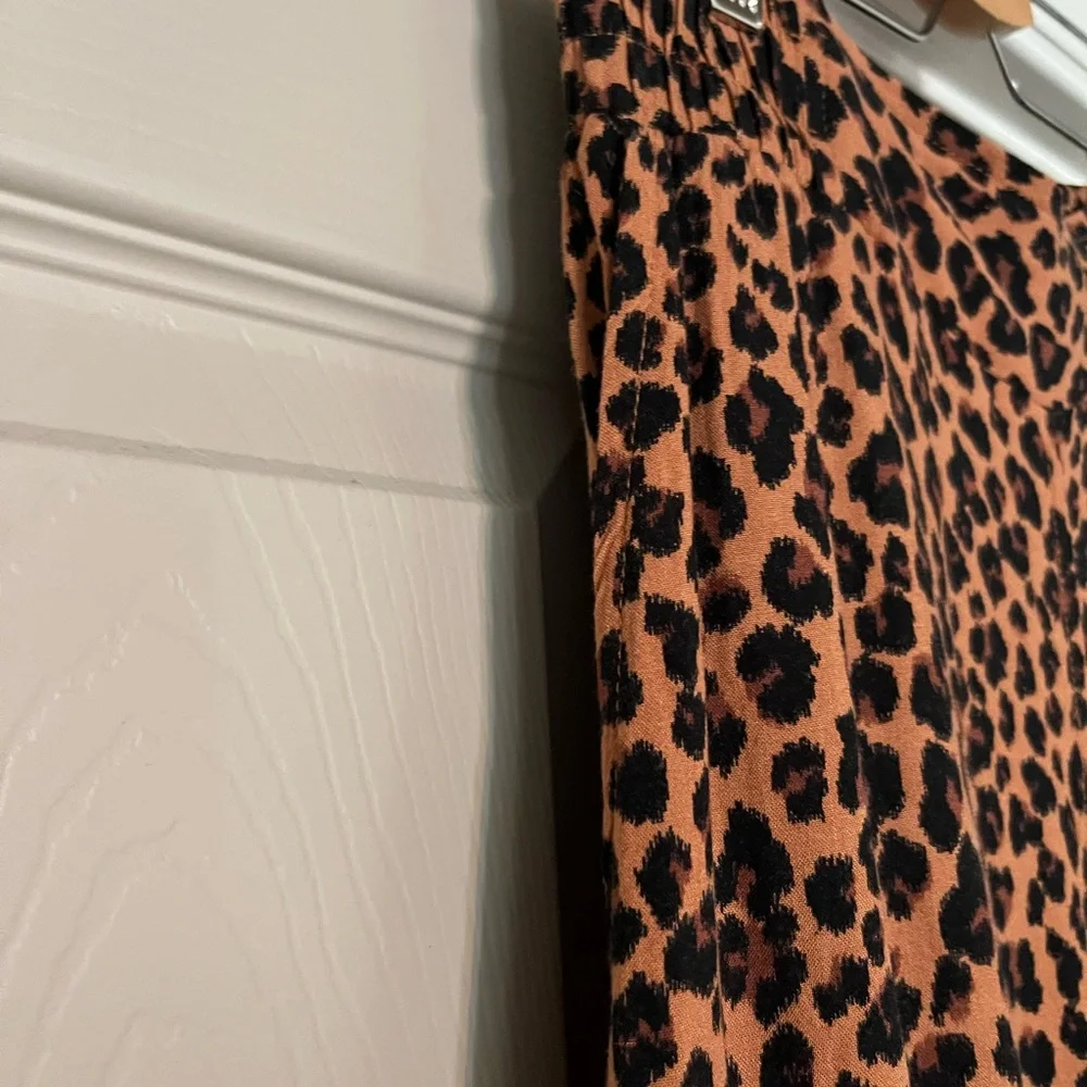 Nordstrom Rack Leopard Print High Waist Pants - Picture 4 of 7